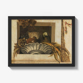 Still Life with a Bowl of Corn, Artichokes, Grapes and a Parrot by Jacob van Campen - thumbnail_1_bf_66fe7d798213847b6f357bfb
